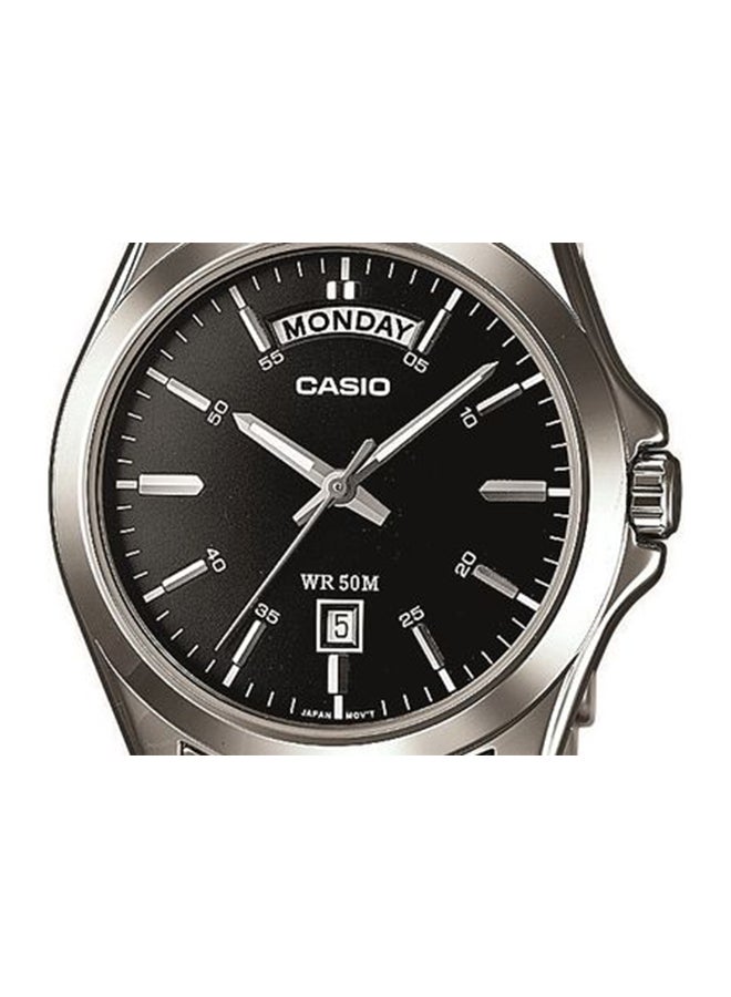 CASIO Men's Stainless Steel Analog Watch MTP 1370D 1A1VEF - Image 2