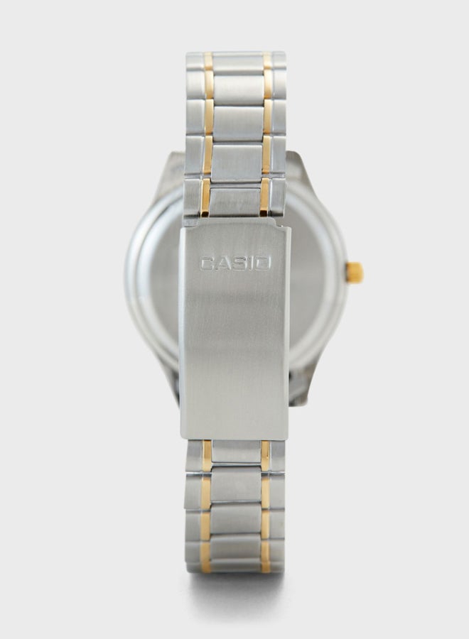 CASIO - Women's Stainless Steel Analog Watch LTP-1128G-7BRDF - Image 1