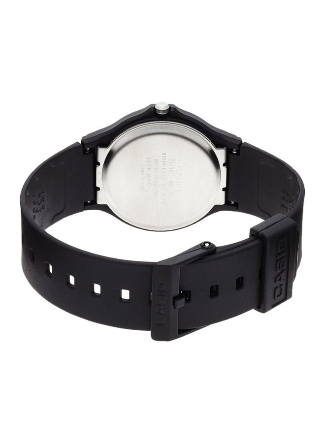 CASIO - Men's Resin Analog Watch MQ-24-9ELDF - 35 mm - Black - Image 1