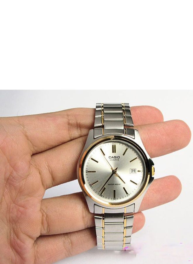 CASIO Women's Water Resistant Stainless Steel Analog Watch LTP1183G-7A - 29 mm - Silver/Gold  - Image 5