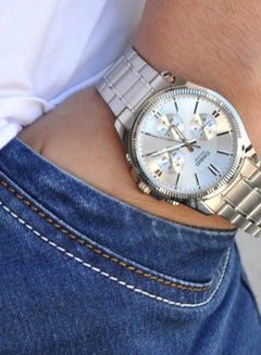 CASIO Men's Water Resistant Analog Watch MTP-1375D-7AVDF - 35 mm - Silver  - Image 3
