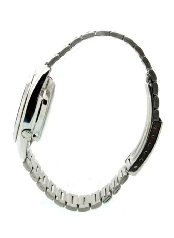 Seiko Men's Round Shape Stainless Steel Analog Wrist Watch 37 mm - Silver - SNXS75K  - Image 3