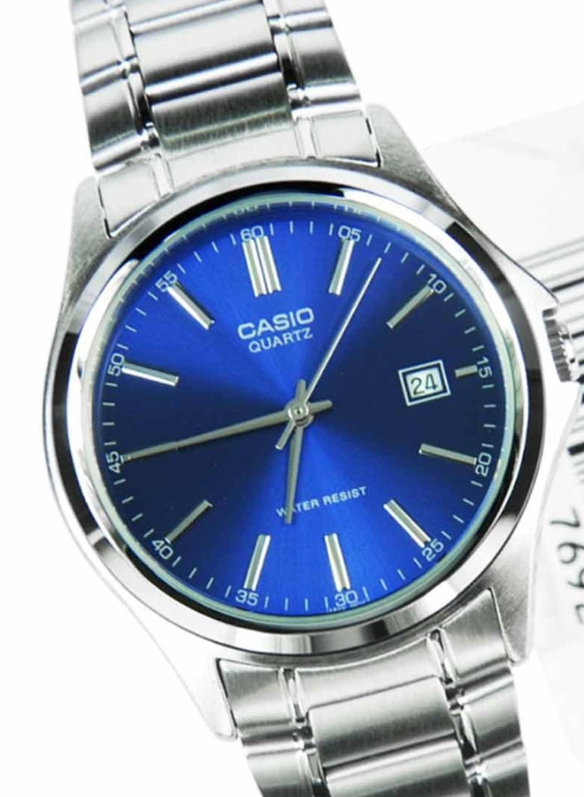 CASIO Men's Enticer Water Resistant Stainless Steel Analog Watch MTP-1183A-2 - Image 3