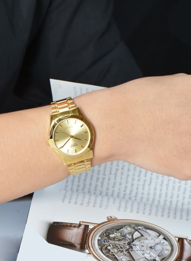 CASIO Men's Analog Watch MTP-1275G-9ADF - 35 mm - Gold - Image 3