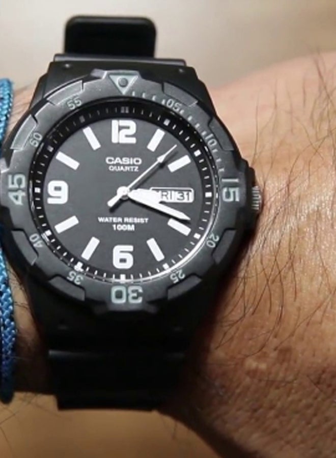 CASIO Men's Youth Water Resistant Analog Watch Mrw-200H-1B2VDF - 42 mm - Black  - Image 2