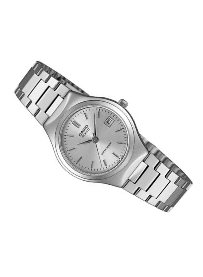 CASIO Women's Enticer Water Resistant Analog Watch LTP1170A-7A - 30 mm - Silver - Image 4