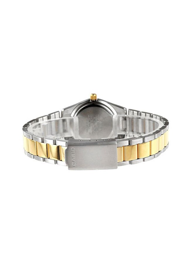 CASIO Women's Analog Dress Watch- LTP-1253SG-7ADF - 37 mm - Silver/Gold - Image 2