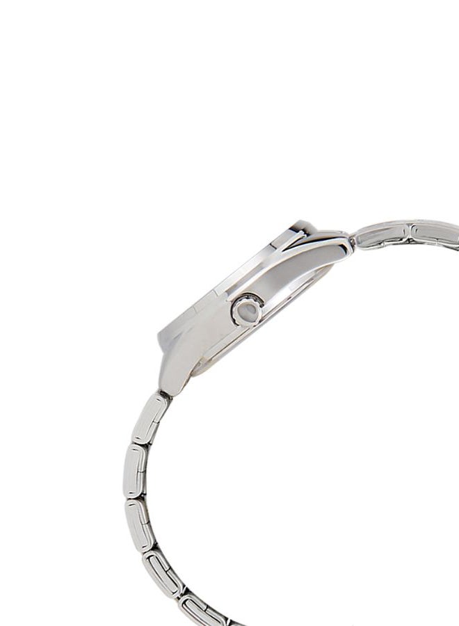 CASIO Women's Enticer Water Resistant Analog Watch Ltp-1335D-1AVDF - 30 mm - Silver - Image 2