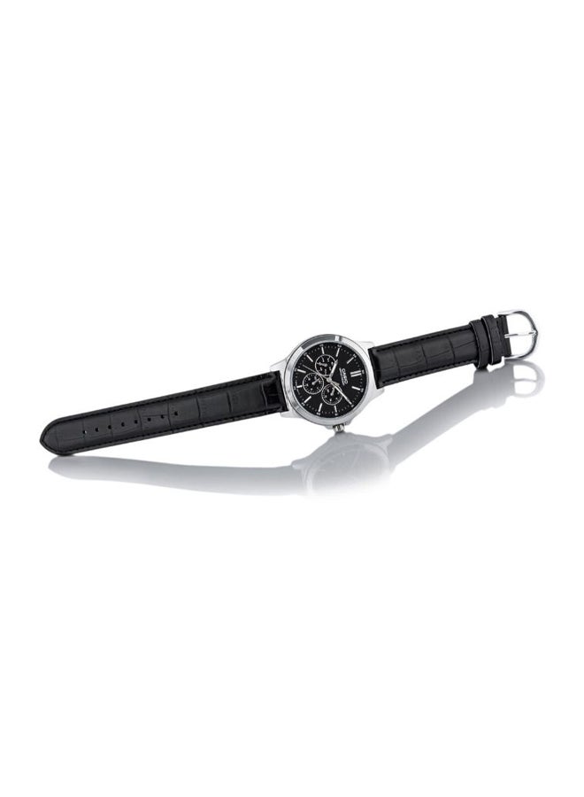 CASIO Women's Analog Dress Watch- LTP-V300L-1A - 33 mm - Black - Image 2