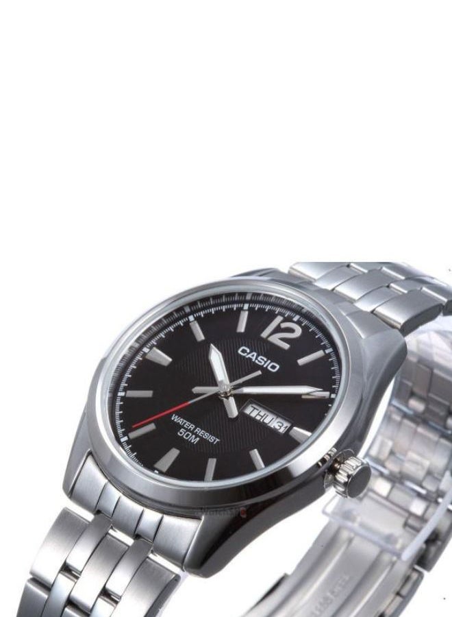 CASIO Men's Analog Quartz Stainless Steel Dress Watch- MTP-1335D-1AV - Image 3