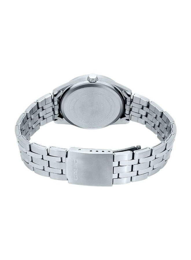 كاسيو ساعة يد بعقارب طراز MTP-1335D-2A2VDF - 44 مم - فضي للرجال - Image 2