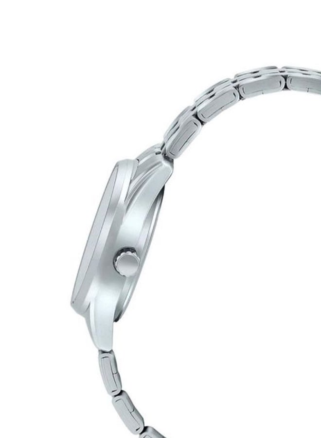 كاسيو ساعة يد بعقارب طراز MTP-1335D-2A2VDF - 44 مم - فضي للرجال - Image 4