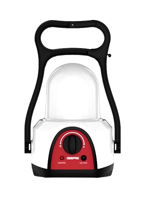 Rechargeable Camping Lantern, 48 Pcs LED Light Dimmer Function - 360 Degree Rotation - Portable, Lightweight, Carry Handle | 2 years warranty White/Red/Black