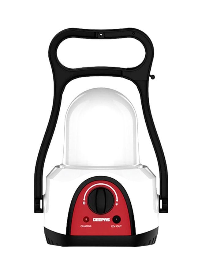 GEEPAS - Rechargeable Camping Lantern, 48 Pcs LED Light Dimmer Function - 360 Degree Rotation - Portable, Lightweight, Carry Handle | 2 years warranty White/Red/Black - Image 1