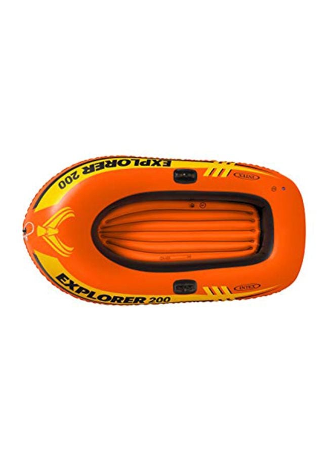 INTEX Explorer 200 2-Person Inflatable Boat - Image 2