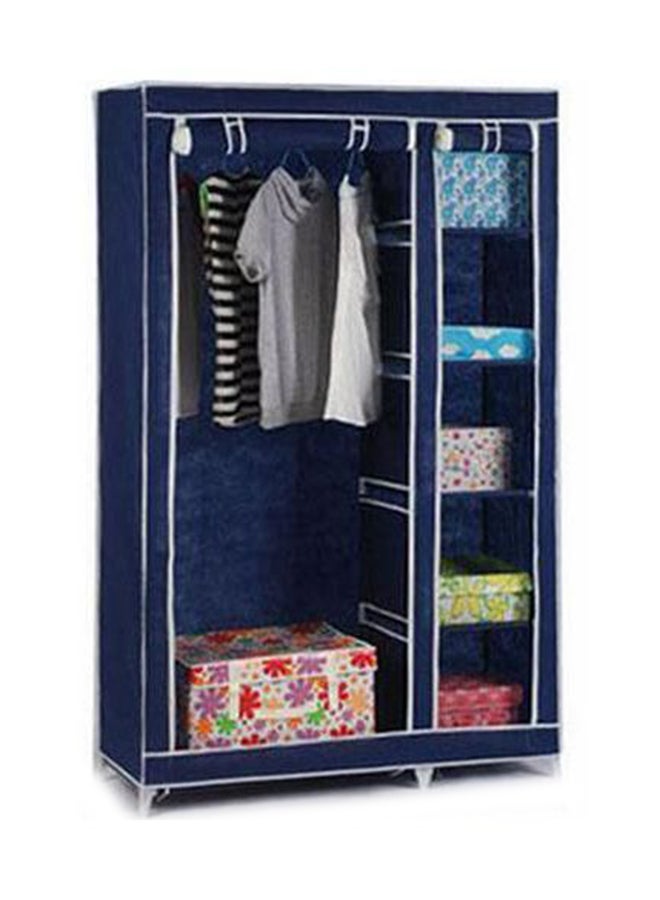 Generic Foldable Storage Cabinet Blue/White  - Image 3