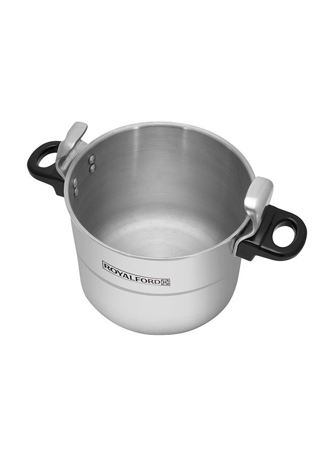 Royalford - Aluminium Pressure Cooker Silver Silver - Image 1