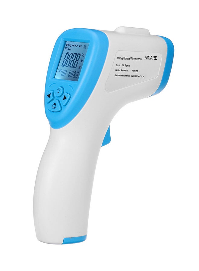 AICARE Medical Infrared Thermometer White/Blue - Image 1