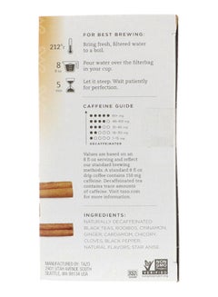 TAZO Decaf Chai Naturally Decaffeinated Black Tea pack_of_20  - Image 2