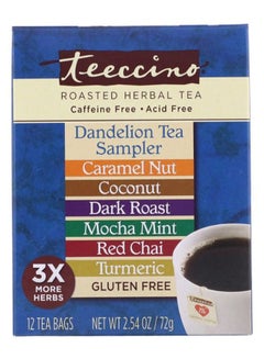 teeccino Dandelion Tea Sampler Bag 