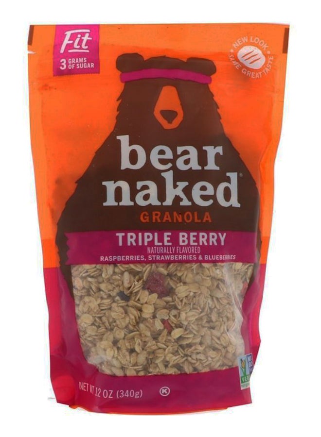 bear naked Triple Berry Fit Granola 340grams - Image 1