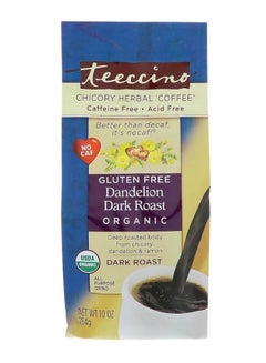 teeccino Chicory Herbal Dandelion Dark Roast Coffee 284grams  - Image 1
