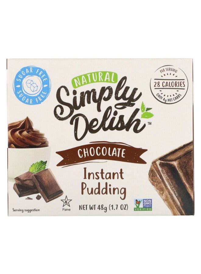 Simply Delish Chocolate Instant Pudding - Image 1