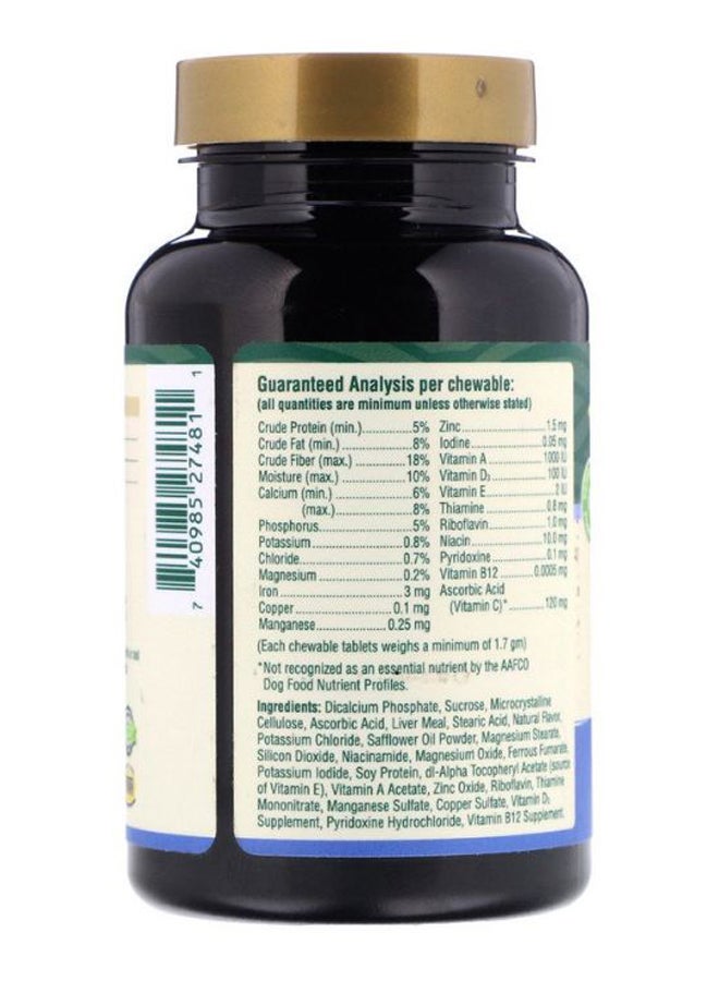 petnc NATURAL CARE Liver Flavour Adult Multi Daily Formula - 75 Tablets  - Image 2