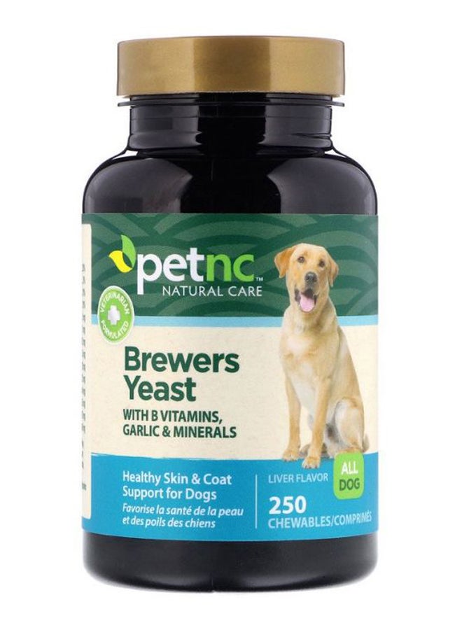 petnc NATURAL CARE - Liver Flavour Brewers Yeast - 250 Tablets - Image 1