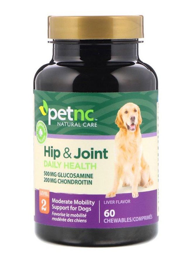 petnc NATURAL CARE Liver Flavor Hip And Joint - 60 Chews  - Image 1