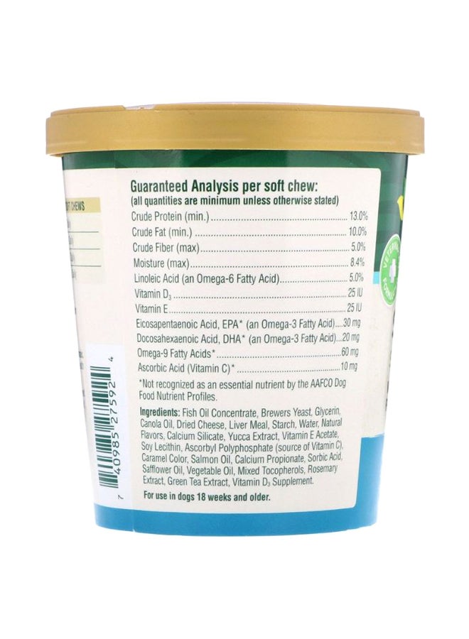 petnc NATURAL CARE Liver Flavor Skin And Coat - 60 Chews  - Image 2