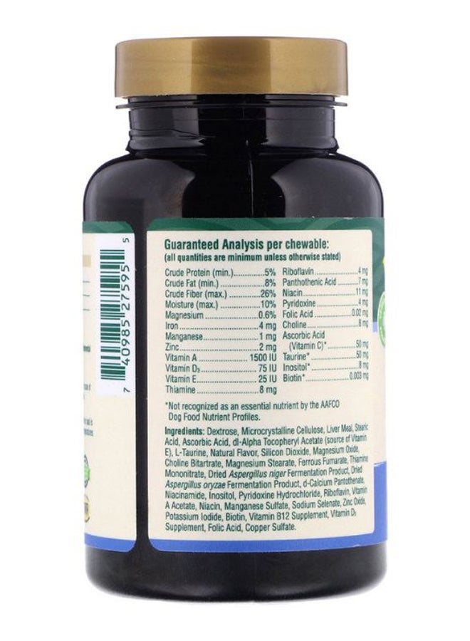 petnc NATURAL CARE Liver Flavor Senior Multi Daily Formula - 60 Chews  - Image 2