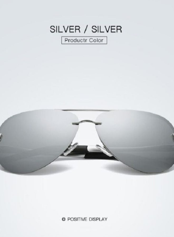 Generic Men's Polarized Pilot Frame Sunglass  - Image 2