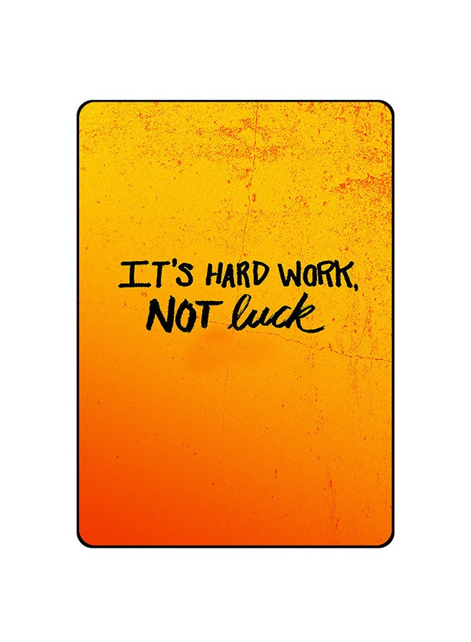 Theodor Protective Case Cover For Apple iPad 7th Gen 10.2 Inch Orange/Black