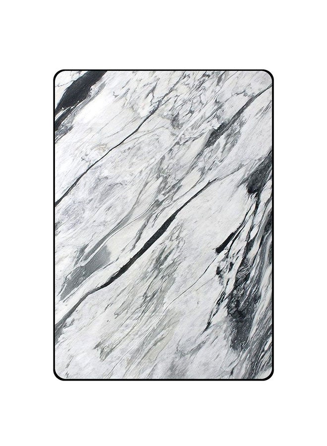 Protective Case Cover For Apple iPad Pro (2020) 12.9-Inch Black/White