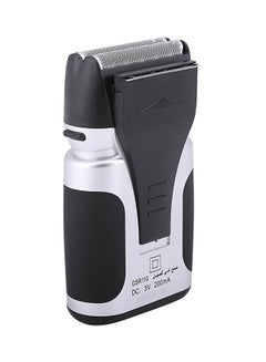 GEEPAS GSR110N 2 In Men's Rechargeable Shaver With Nose Trimmer - Mobile Shaver, Water Proof, Cordless Body Groomer With 2 Rapid Reciprocating Blades For Skin Comfort, Nose Trimmer Black/Gray  - Image 2