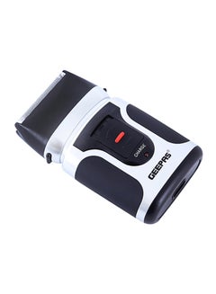 GEEPAS Double-Head Washable Travel Shaver For Men With Ultra-Precise Blade Ergonomic Design, Lightweight, Compact And Portable Design Black/Grey  - Image 2