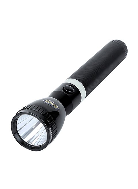 مصباح يدوي LED قابل للشحن أسود 287مم