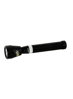 GEEPAS Rechargeable LED Flashlight Aluminium Torch /3000mAh Battery /Ideal for Campaigning, Trekking, Outdoor Activities Black 242mm  - Image 4