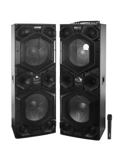 GEEPAS 2.0 Channel Professional Active Speaker System GMS8569 Black/Blue  - Image 1