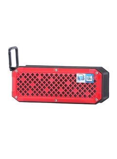 GEEPAS Rechargeable Bluetooth Speaker Red/Black  - Image 3