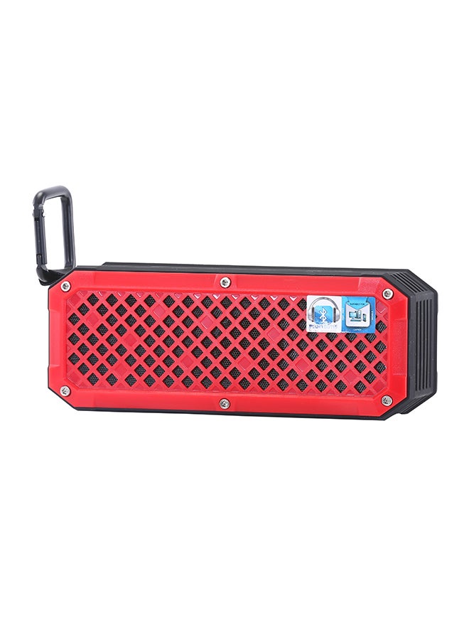 GEEPAS Rechargeable Bluetooth Speaker Red/Black  - Image 3