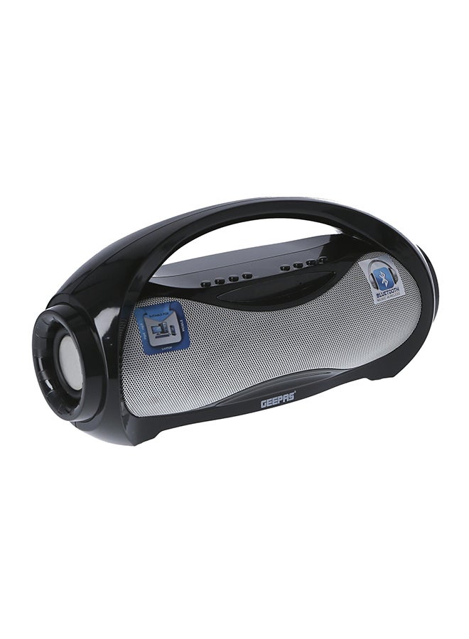 GEEPAS - Rechargeable Bluetooth Speaker Black - Image 1