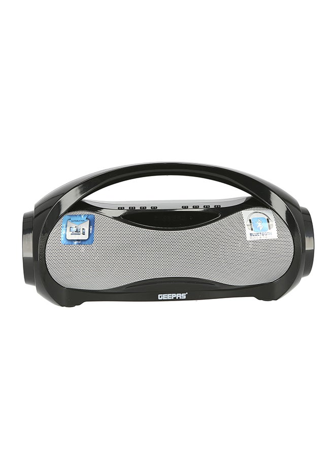GEEPAS - Rechargeable Bluetooth Speaker Black - Image 1
