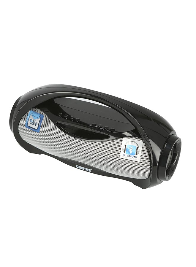 GEEPAS - Rechargeable Bluetooth Speaker Black - Image 1