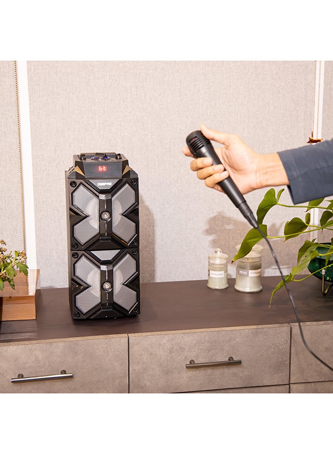 GEEPAS Rechargeable Portable Speaker GMS11112 Black  - Image 4