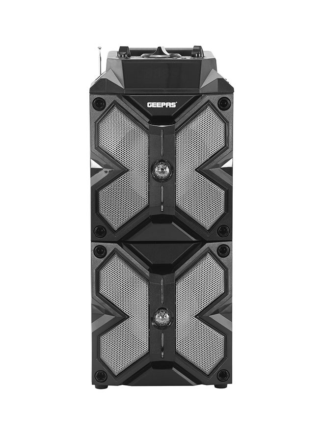 GEEPAS Rechargeable Portable Speaker GMS11112 Black  - Image 2