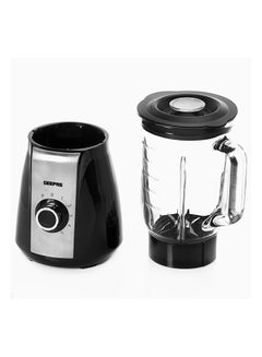 GEEPAS Kitchen High Speed Blender With Stainless Steel Cutting Blades 1.5L 600W 1.5 L 600 W GSB44022UK Silver/Black  - Image 3