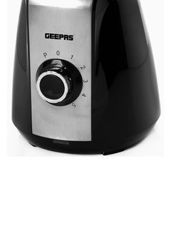 GEEPAS Kitchen High Speed Blender With Stainless Steel Cutting Blades 1.5L 600W 1.5 L 600 W GSB44022UK Silver/Black  - Image 4