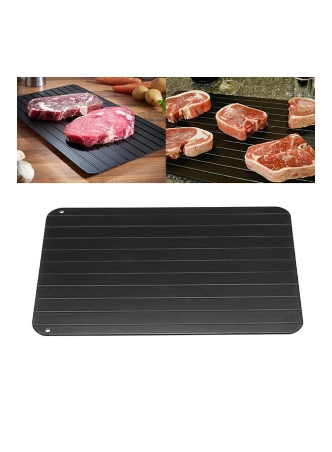 Frozen Food Defrosting Tray Black L - Image 4
